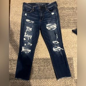 American Eagle high waist jegging crop size 12